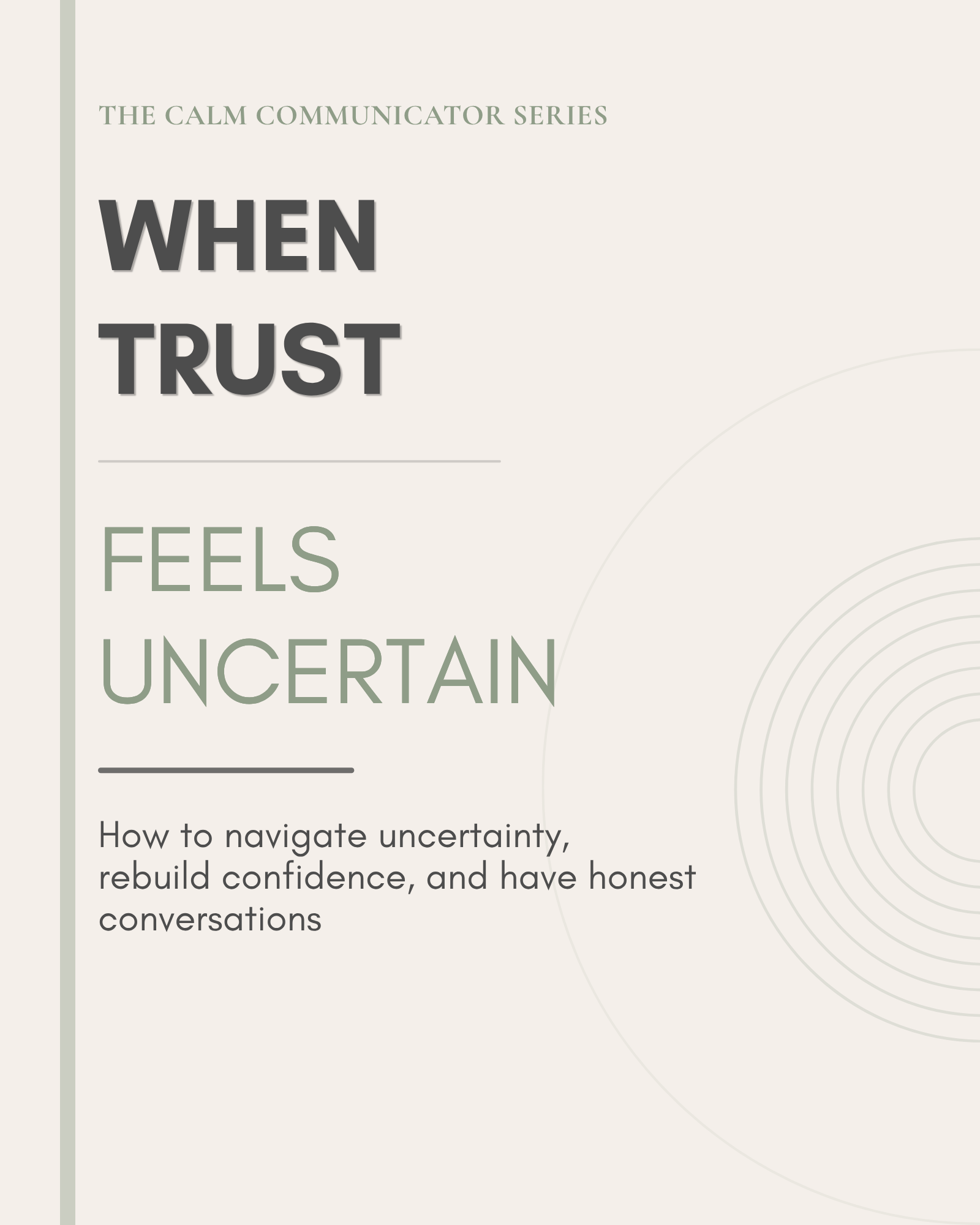 When Trust Feels Uncertain
